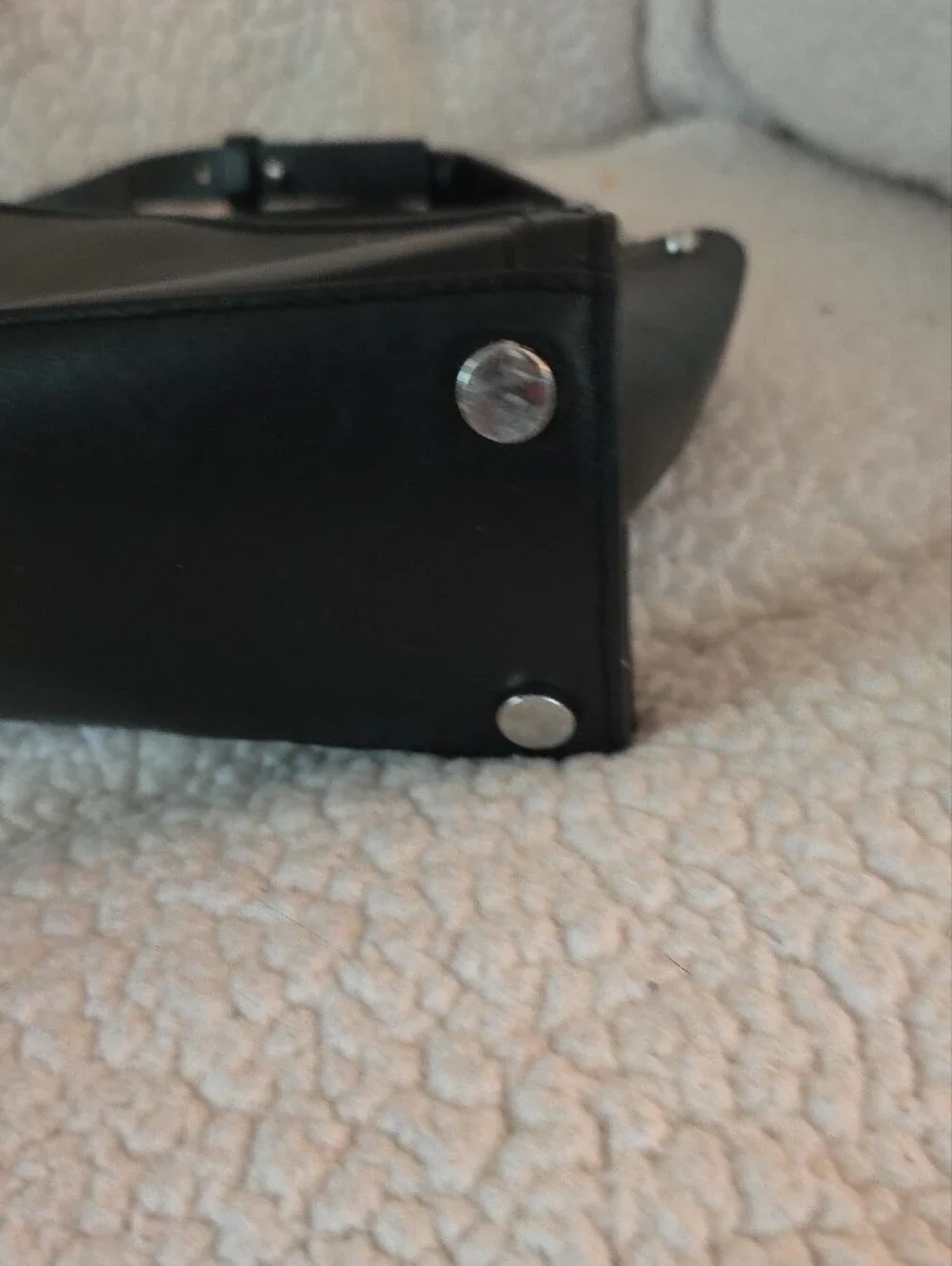 Michael kors  Black & Navy Velvet Crossbody Shoulder Bag